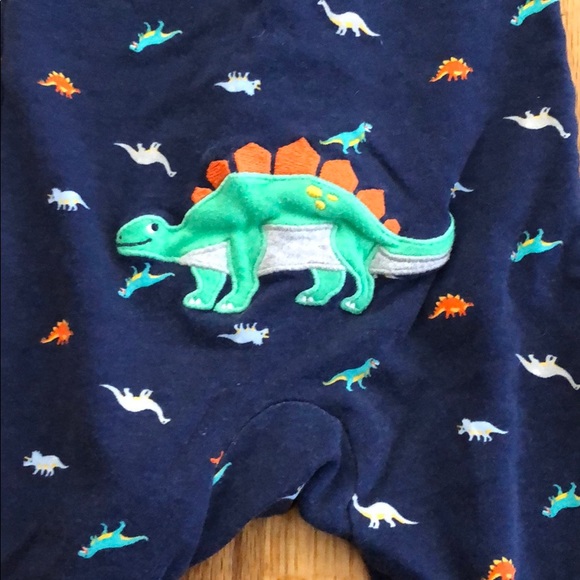 carter’s | dino footed sleeper | size 6 & 9 months - Picture 3 of 5